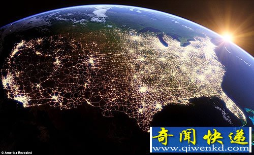 GPS的艺术 数据创作“网络美国”