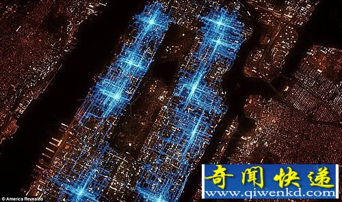 GPS的艺术 数据创作“网络美国”