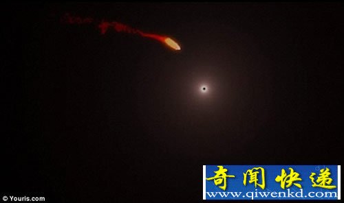 银河系中心的超级黑洞 13年将有“大餐”入口