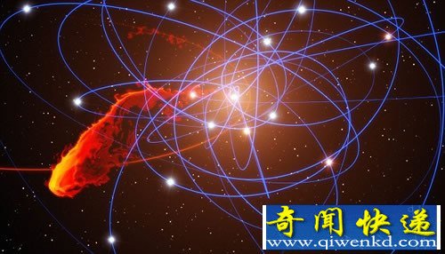 银河系中心的超级黑洞 13年将有“大餐”入口