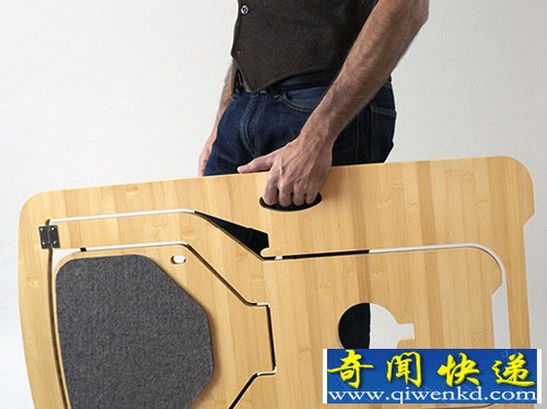 竹折叠椅 最大程度减少材料浪费