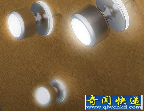 点亮你的记忆 发光图钉 设计特色之处就是发光