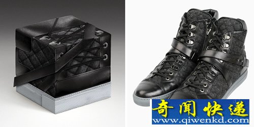 sneakercube 方块运动鞋 从视觉上将运动鞋“压缩”