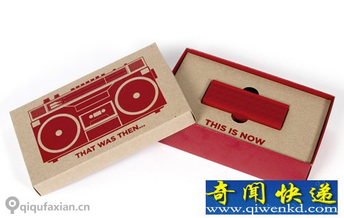 jambox 无线扬声器 外观设计绝对很惹眼
