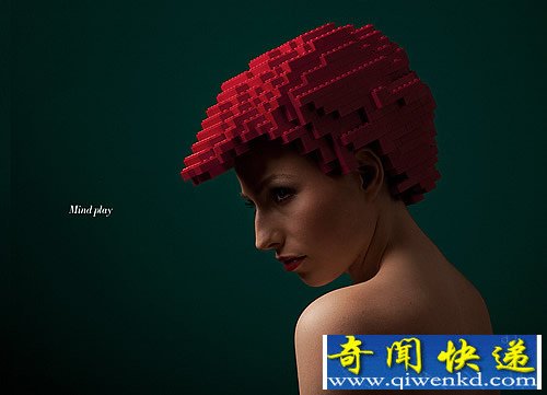 乐高假发 有简单防御的效果