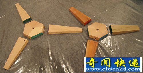 endy 被遗弃的凳子 尖角都涂了颜色