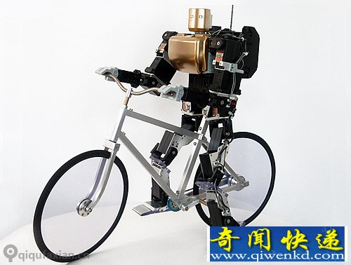 primer v2机器人 一个会骑自行车的机器人