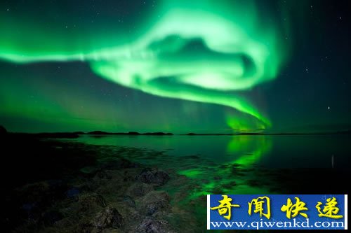 绝美秋季极光