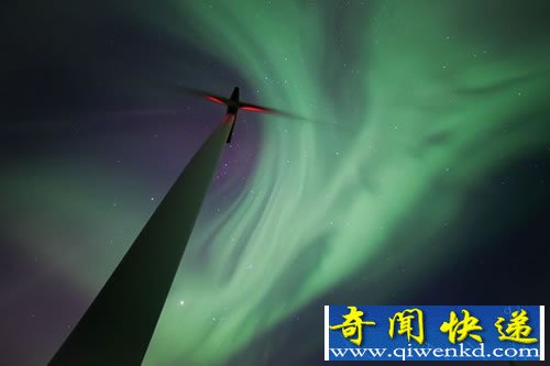 绝美秋季极光