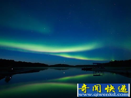 绝美秋季极光