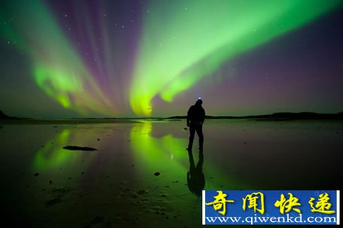绝美秋季极光