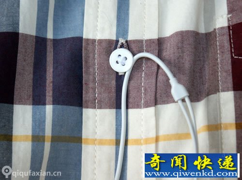 Button 2.0 3D打印纽扣 它还是一个耳机线夹