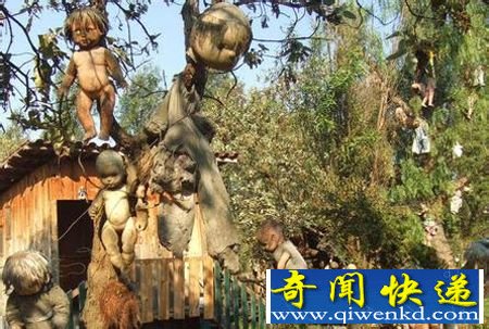 怪异的墨西哥娃娃岛 使人毛骨悚然的鬼娃娃