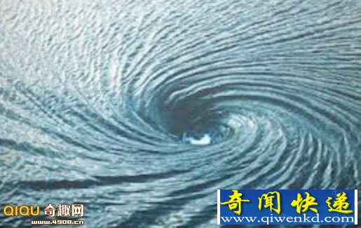大西洋南部出现海洋漩涡黑洞