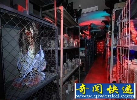 保证让你看了脊骨发凉...世界五大最恐怖鬼屋!