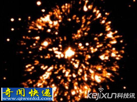 神秘超新星大爆发 百年遗迹酷似宇宙焰火被喻为“焰火星云”