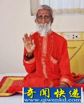 印度男子68年不吃不喝惊叹世界