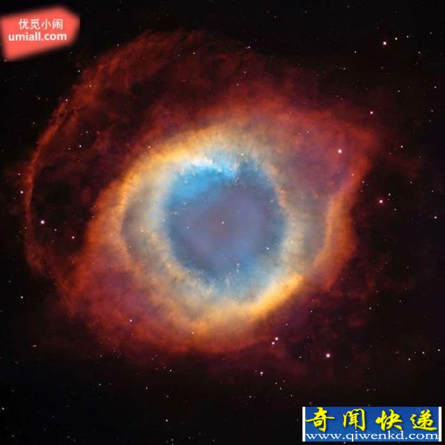 宇宙中神秘的“上帝之眼”星云 只是颗白矮星