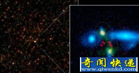 110亿年前两个星系的碰撞或揭宇宙诞生之谜