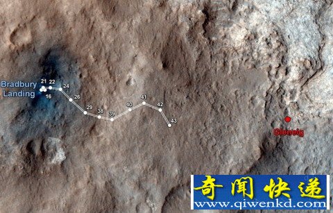 好奇号在火星发现金字塔石头