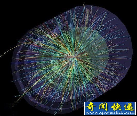强子对撞机模拟宇宙大爆炸 犹如一团灼热液体