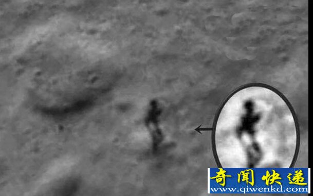 月球上相距600公里处又发现同一人型生物影