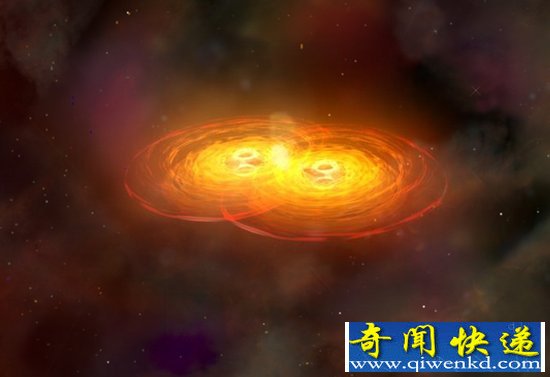 中子星疯狂旋转 诱发“引力波