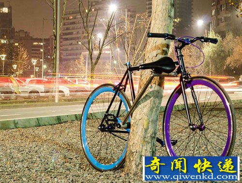 买不?这是全球首款永不丢失自行车 用车身当车锁