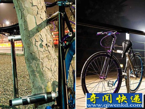买不?这是全球首款永不丢失自行车 用车身当车锁