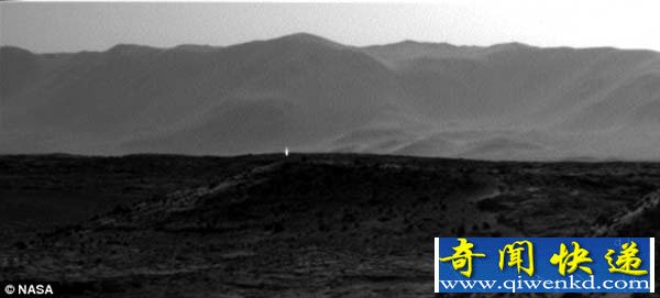 好奇号火星车拍摄的照片现不明白色光斑【图文】