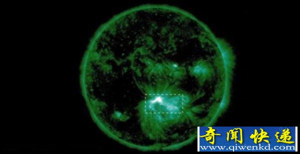 太阳爆发超级耀斑 相当于35倍地球体积