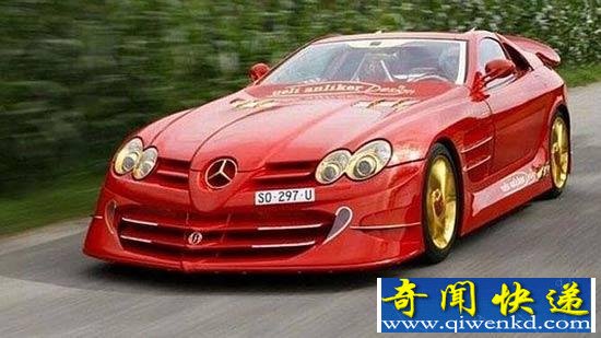 瑞士富豪花350万英镑改装土豪车被批丑的不忍直视