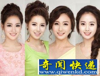 www.lieqiba.com 韩国美女流水线,2013韩国小姐候选人被指一个模子刻出来的