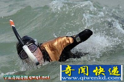 科洛松创下四肢皆残人士横渡英吉利海峡的纪录