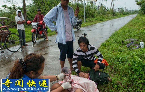 菲律宾生命的召唤:孕妇街边生产记