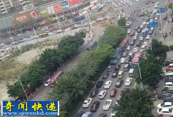 东莞虎门死机错当油门当刹车致8车连环相撞