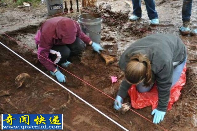 美国人体农场 无主尸体的腐败研究