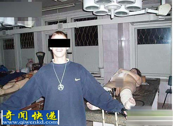 揭秘世界恐怖各地废弃的停尸房:男子与裸尸合照弹琴