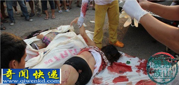泰国两期车祸女遇难者:19岁少女携男撞卡车惨死