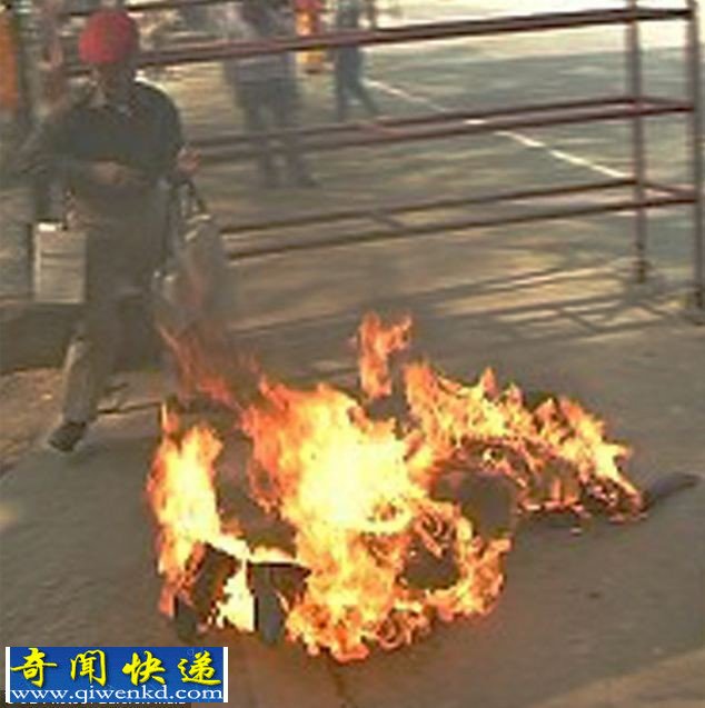 印度农民自焚抗议政府征地不治身亡