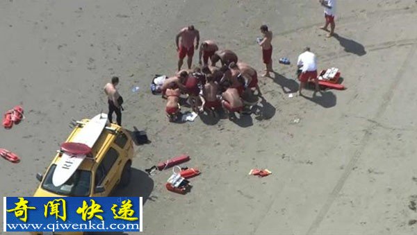 雷暴天气袭击加州沙滩:14人被击中1人死亡