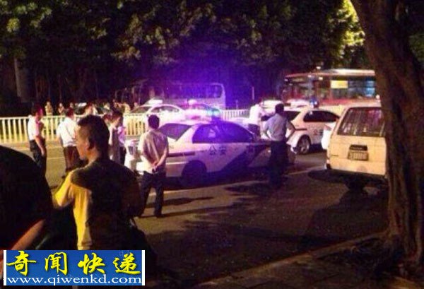 福州两男好心劝架 被当事人开车撞伤撞死