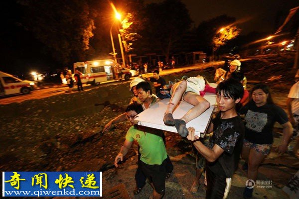 台湾高雄燃气大爆炸现场犹如人间炼狱上百