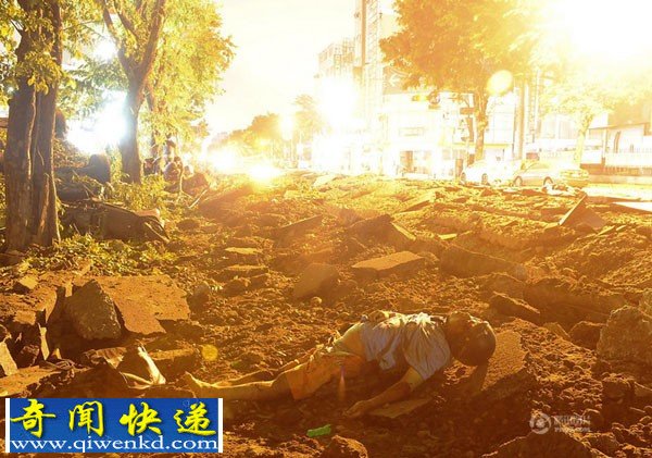 台湾高雄燃气大爆炸现场犹如人间炼狱上百