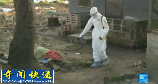 埃博拉病毒西非蔓延致900人染病丧命:尸体被拖上街头