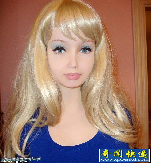 乌克兰16岁真人芭比美女:蜂腰巨乳自称纯天然
