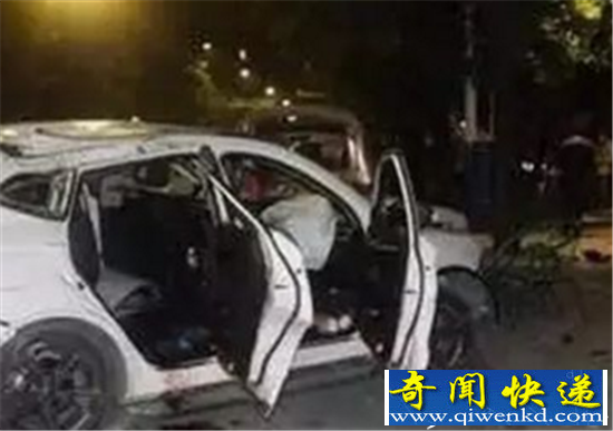 震惊!越野车撞夜宵摊致1死3伤 交警肇事是真是假?