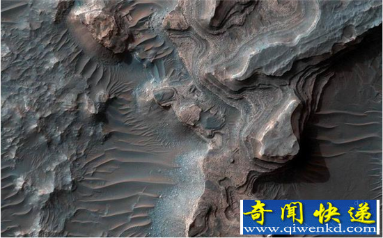 火星表面发现状积淀物 推测曾是大型湖泊