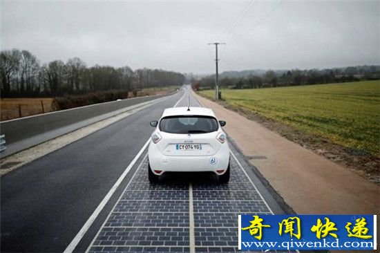 法国实验世界上首条太阳能公路 被指不划算