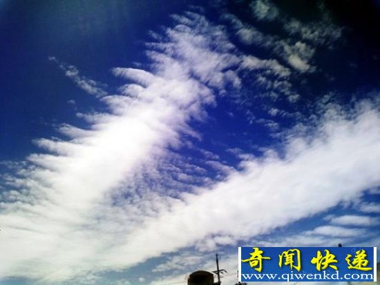 地震云照片